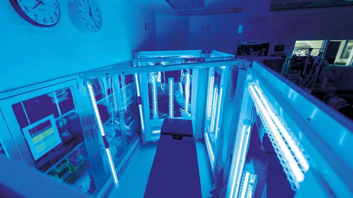 Une désinfection efficace de toutes les surfaces grâce au rayonnement UVC