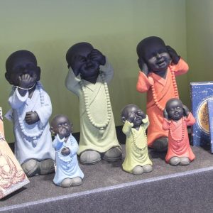 Panoplie statuettes Boudha